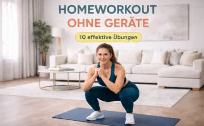 Homeworkout ohne Geräte